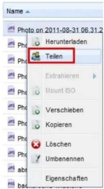 Photo on 2011-08-31 06.31.2 Teilen Herunterladen Extrahieren Mount ISO Verschieben Kopieren Löschen Umbenennen Eigenschaften