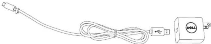 DELL VPR8-2163 - 10-W-Netzadapter und Micro-USB-Kabel - 1
