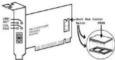 LINK ACT COL FDX INC/10/2010/49X MOUNTING BUTTER Boot Row Socket Netch PROM