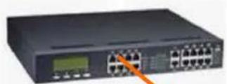 LEVELONE POR-0100 - Step 1: Connection to Power over Ethernet Switch - 1