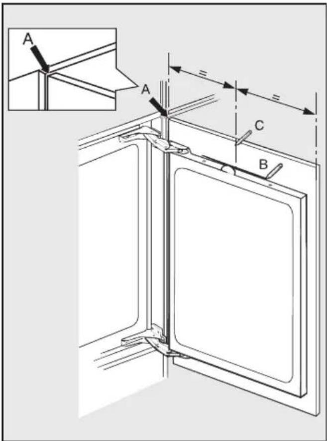 MIELE K 5324 iF - Gewicht der Möbeltür - 12