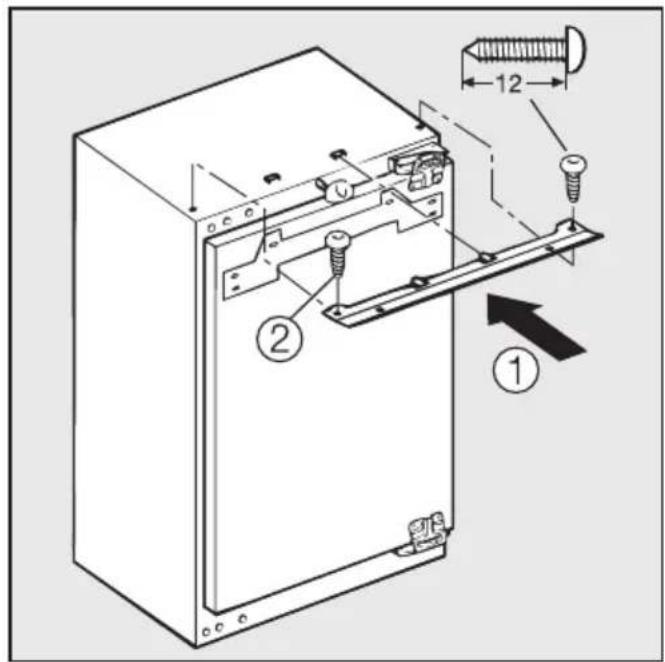 MIELE K 5324 iF - Gewicht der Möbeltür - 2