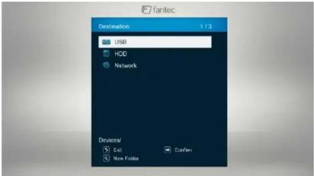Fantec 3DFHDN - Kopieren im Dateimanager - 4