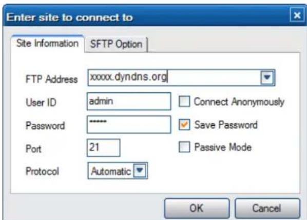 Fantec 3DFHDN - Zugriff von einen FTP Programm - 2