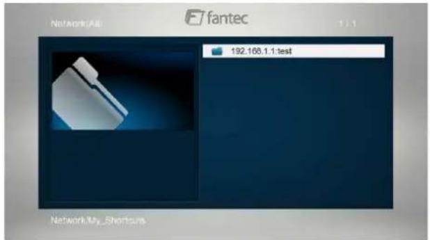 NetWork(All) fantec 1.1 192.168.1.1.test NetworkMy_Shortours
