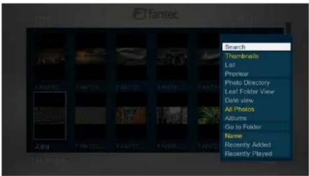 Fantec 3DFHDN - Fotobibliothekoptionen - 1