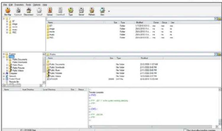 Fantec 3DFHDN - Zugriff von einen FTP Programm - 3