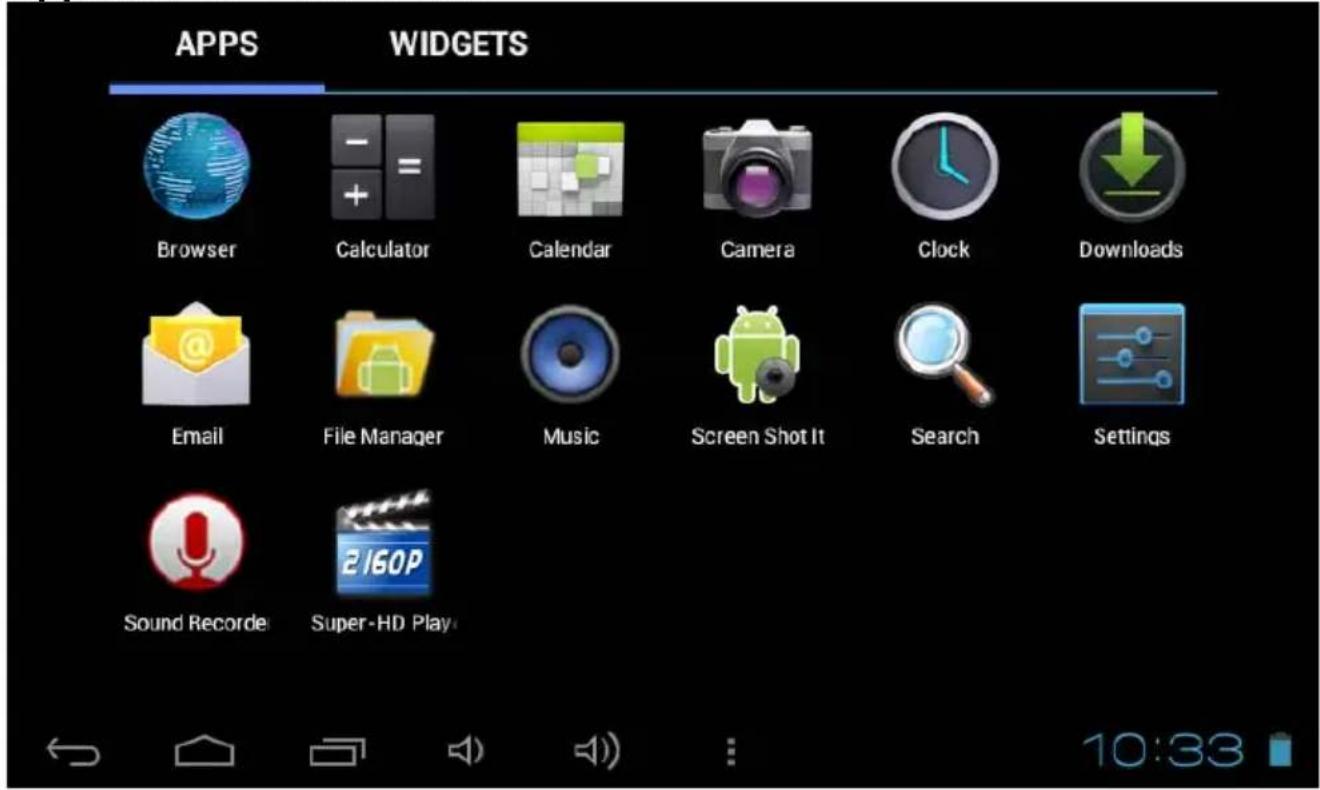 JayTech PA1050 - Applikationen und Widgets - 2