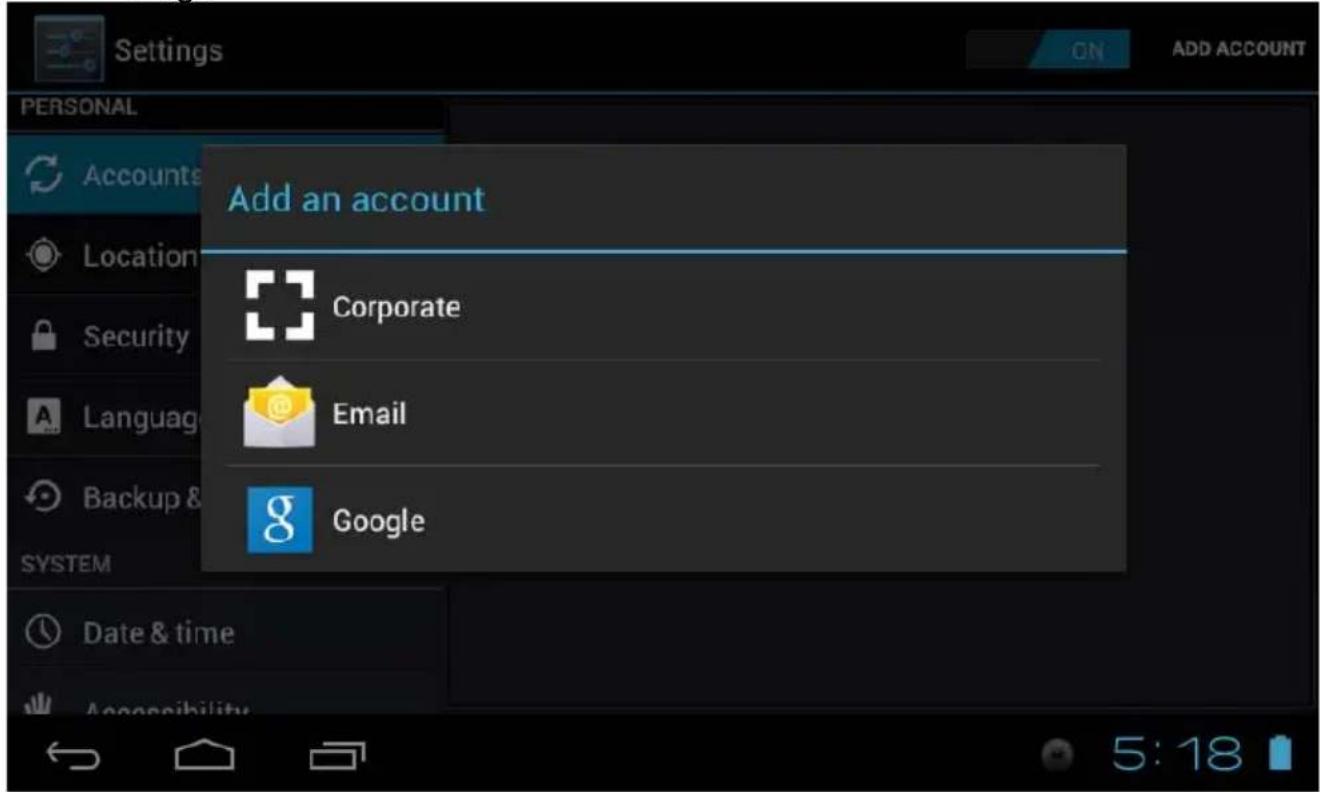JayTech PA1050 - ADD ACCOUNT - 1