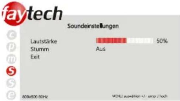 Faytech FT121TMB - Soundeinstellungen - 1