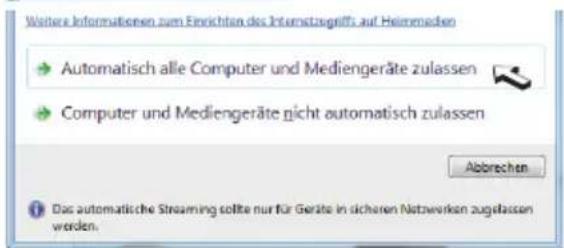 dnt IP Sporty - Den Media Player als UPNP-Server einrichten - 2