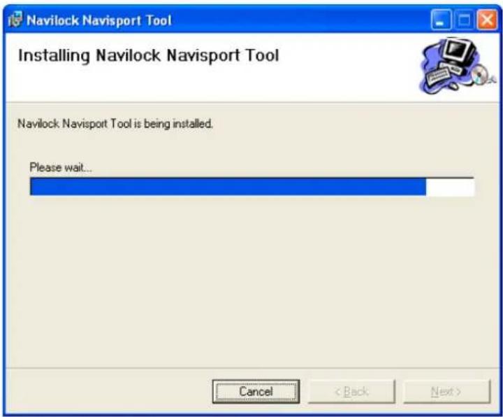 Navilock NL-125O - Installation des NaviSport Tool - 4