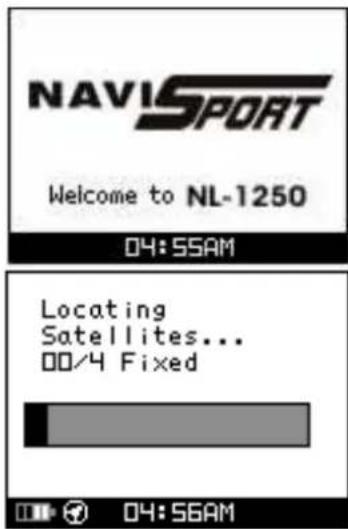 Navilock NL-125O - Starten des NL-1250 - 1