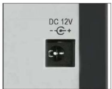 DC 12V - +