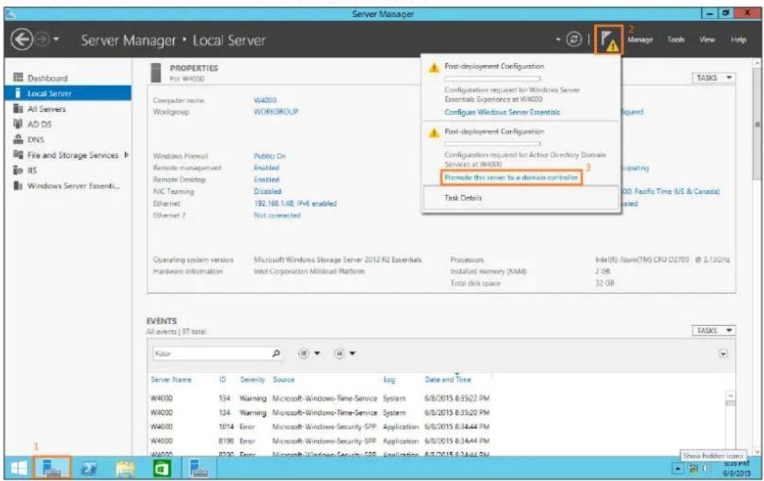 Thecus W4000+ - - Eine neue Active Directory Umgebung erstellen. - 14