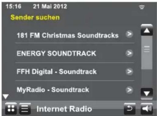 dnt IP Touch - Betrieb Internet-Radio - 5