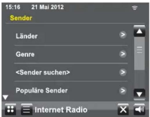 dnt IP Touch - Betrieb Internet-Radio - 3