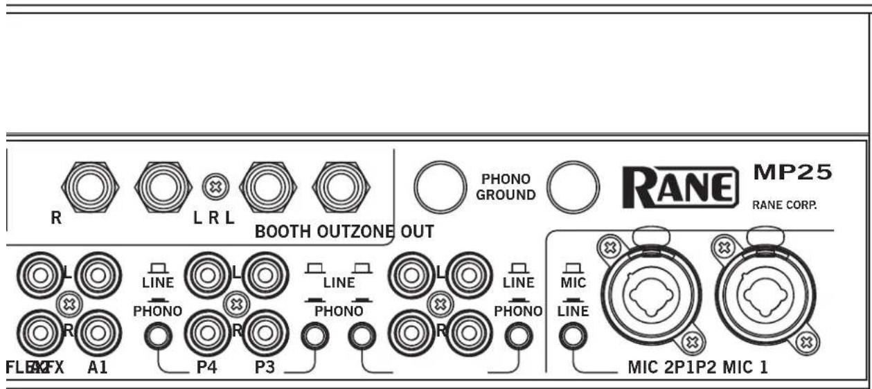Rane MP-25 - Record Outputs - 1