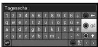 Tagesscha 1 2 3 4 5 6 7 8 9 0 6 ÷ q w e r t z u i o p ü + a s d f g h j k l ð ä # < y x c v b n m . - ^ ↑ OK