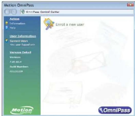 MOTION J3600 - So starten Sie Motion OmniPass: - 1