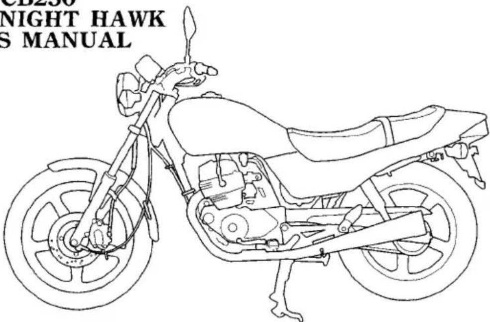 NIGHT HAWK S MANUAL