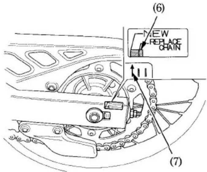 (6) NEW REPLACE CHAIN (7)