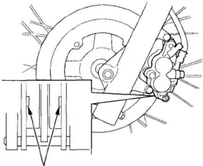 Honda Degree XL250 (1995) - Front Brake - 1