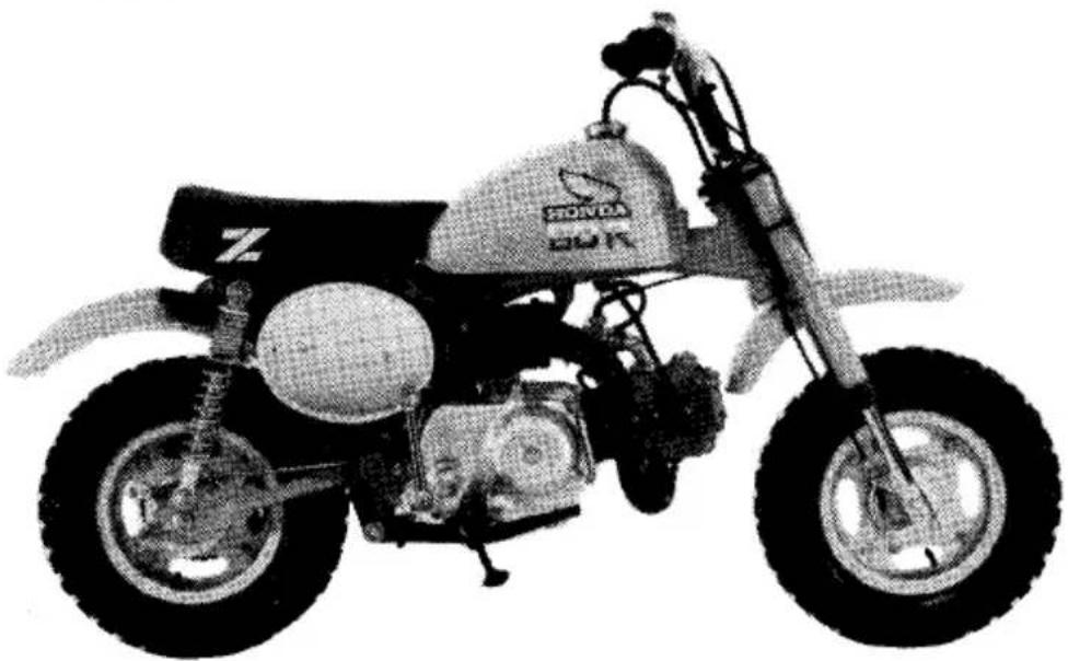 Honda Z50R (1985) - IONDA Z50R OWNER'S MANUAL - 1