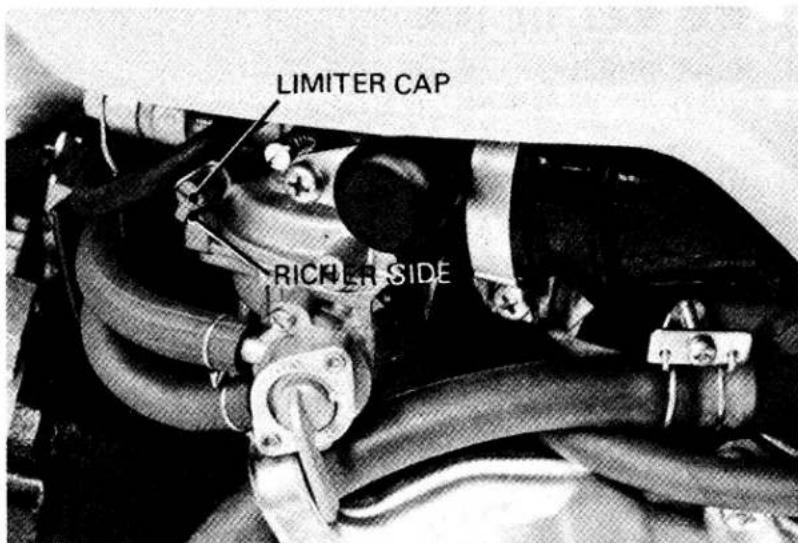 LIMITER CAP RICHER SIDE