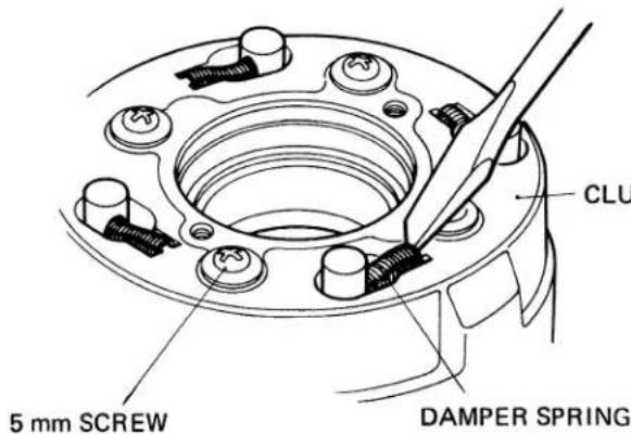 5 mm SCREW CLU DAMPER SPRING
