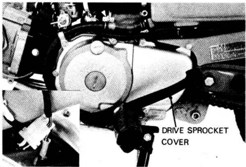DRIVE SPROCKET COVER