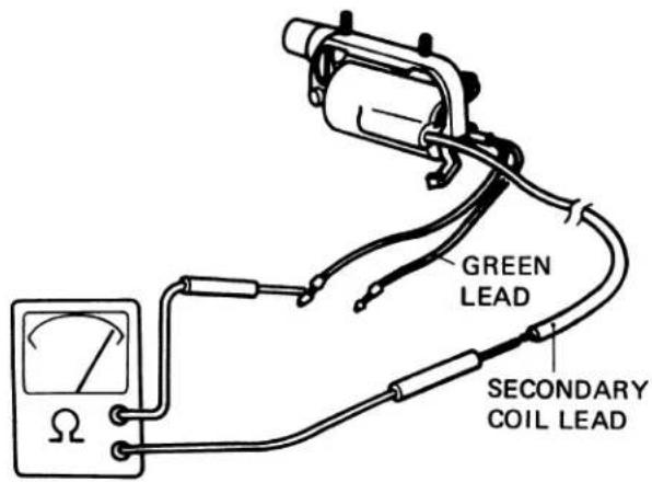 GREEN LEAD SECONDARY COIL LEAD