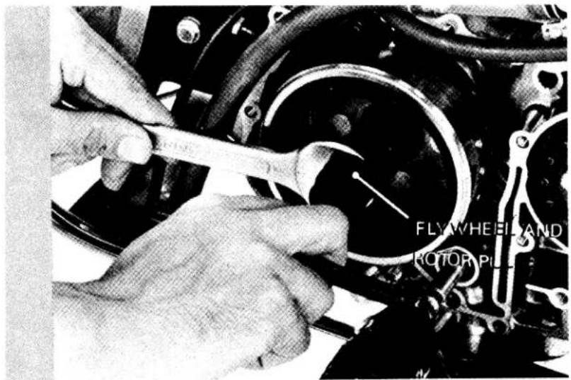FLYWHEEL AND ROTOR PILL