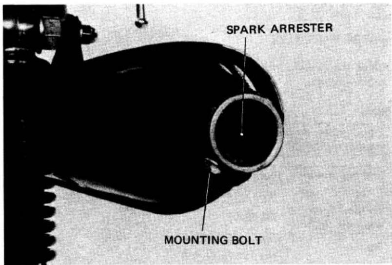SPARK ARRESTER MOUNTING BOLT