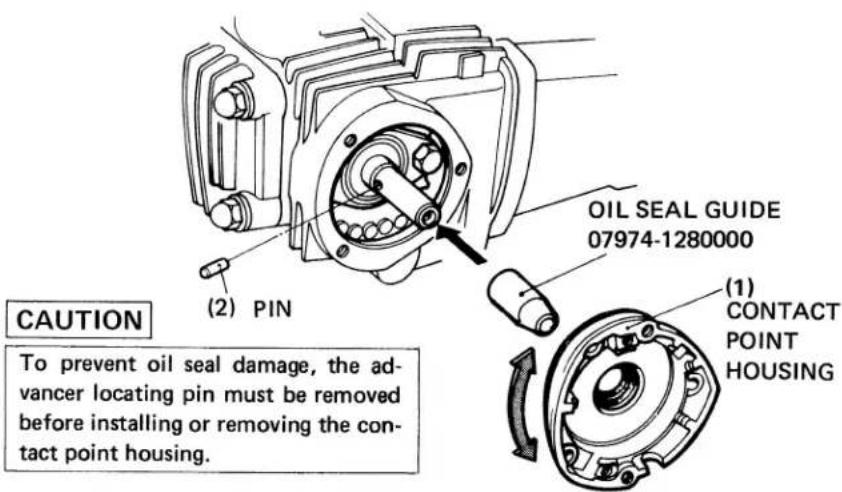 Honda CT90 (1979) - - ROCKER ARM DISASSEMBLY/ASSEMBLY - 9