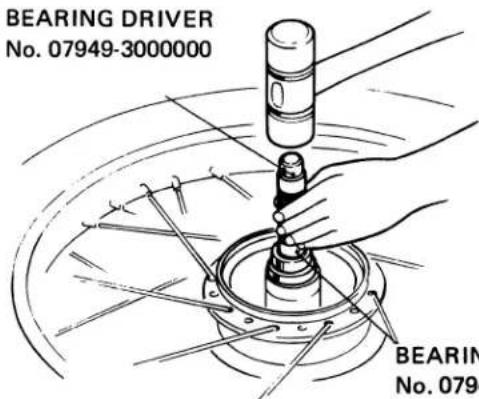 BEARING DRIVER No. 07949-3000000 BEARING No. 07949-3000000