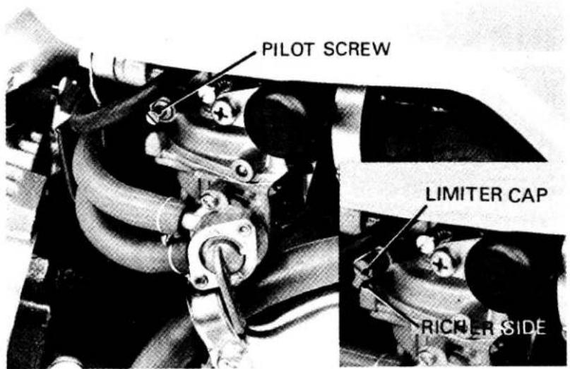 PILOT SCREW LIMITER CAP RICKLER SIDE
