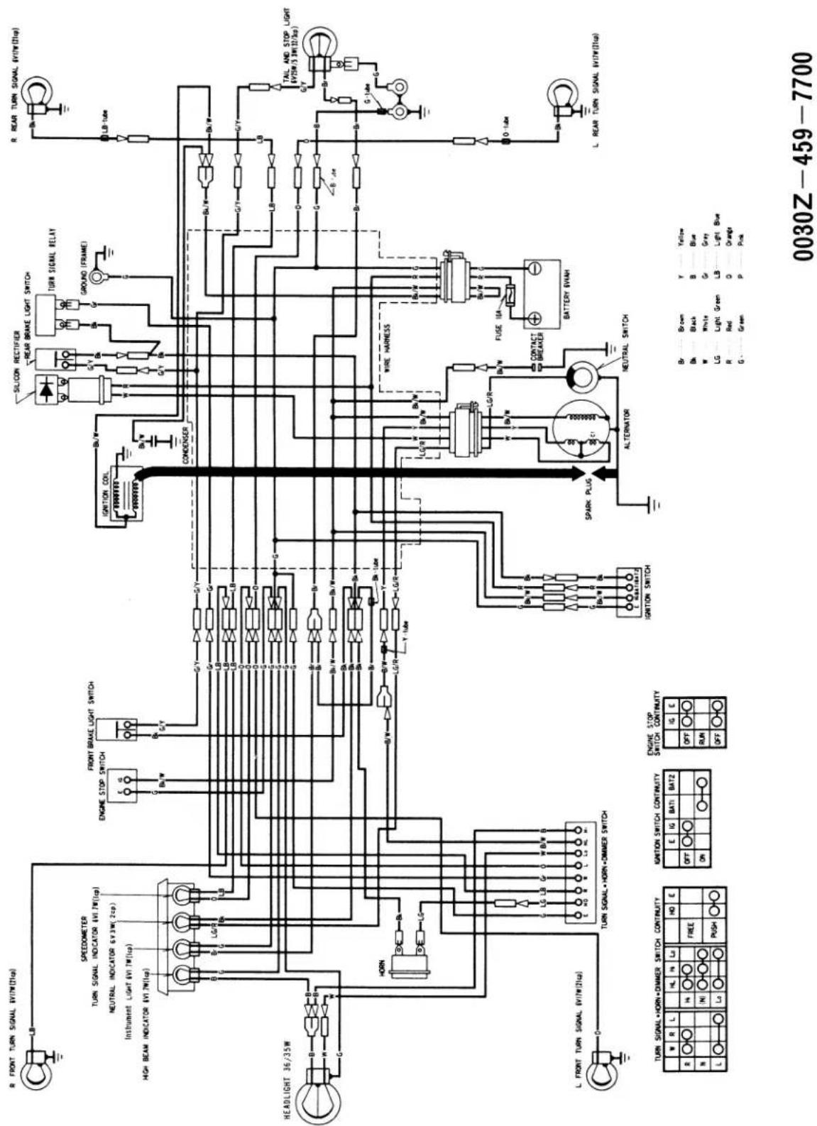 Honda CT90 (1979) - TAILLIGHT AND TURN SIGNALS - 5