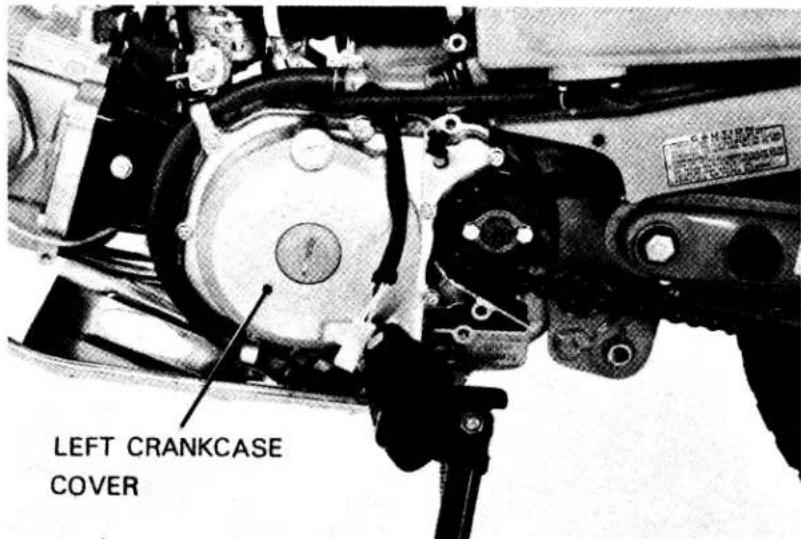 LEFT CRANKCASE COVER