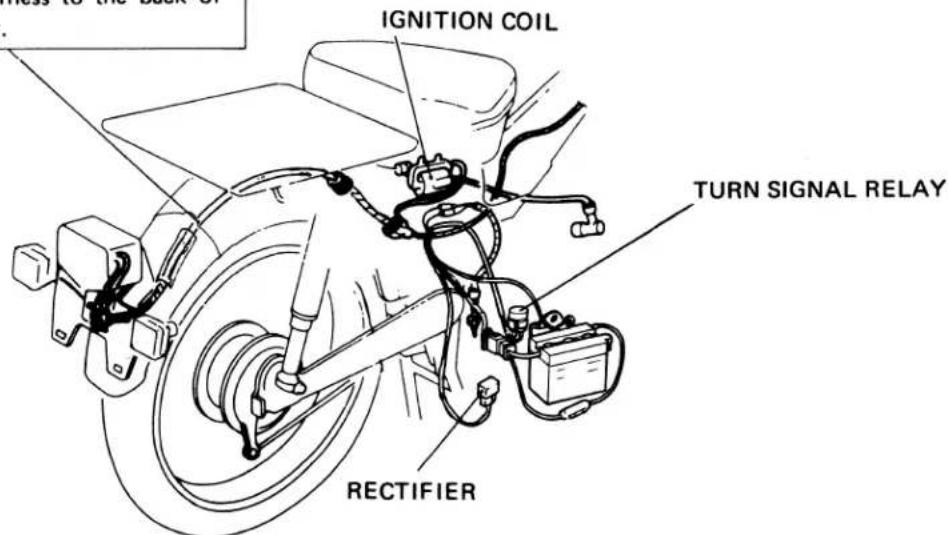 IGNITION COIL TURN SIGNAL RELAY RECTIFIER