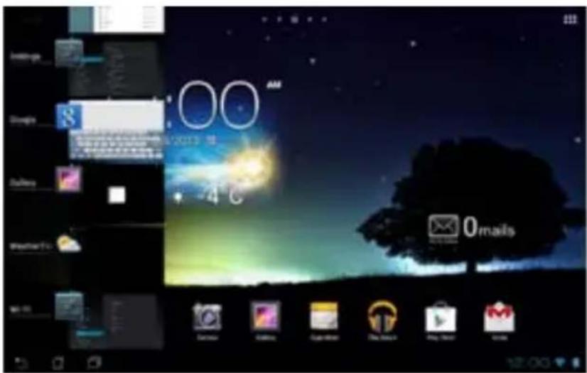 Screenshot of a macOS desktop with time, date, and email icons visible on the screen