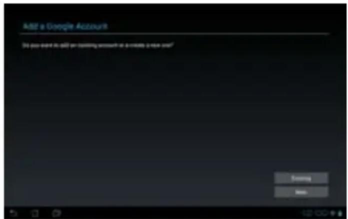 Add a Google Account Do you want to add an existing account as a mode is now used? Forming Add