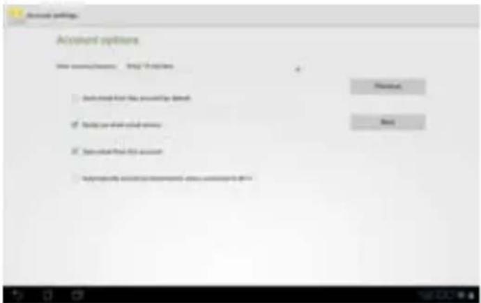 Account options Account options User account options: Include 'Options' ✓ Select the first account type (default) ✓ Select the second account type ✓ Select the third account type ✓ Select the fourth account type ✓ Select the fifth account type