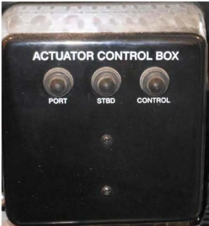 ACTUATOR CONTROL BOX PORT STBD CONTROL