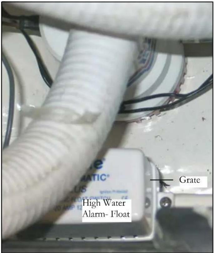 Grate High Water Alarm- Float