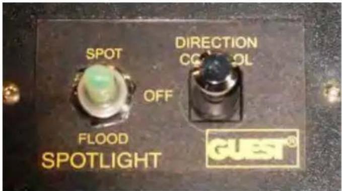 SPOT FLOOD SPOTLIGHT OFF DIRECTION CONTROL GUEST®