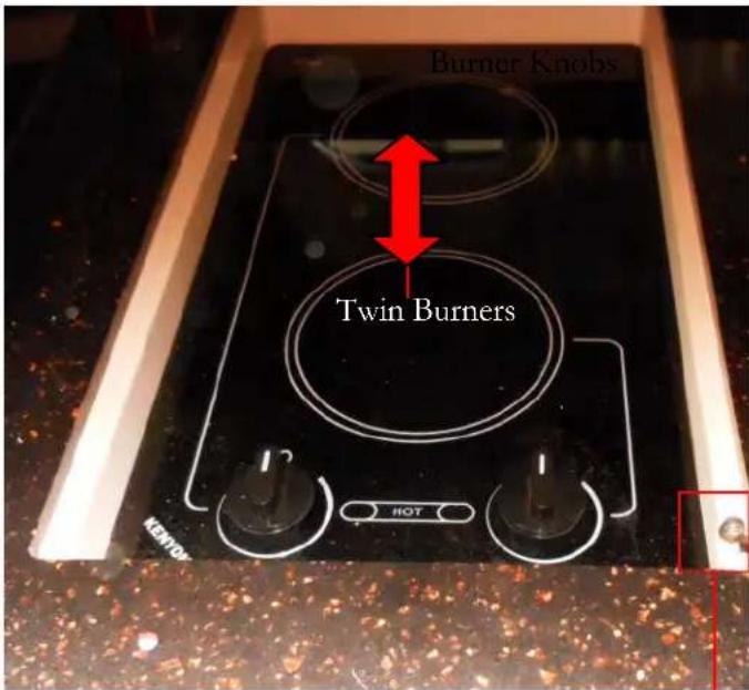 Burner Knobs Twin Burners HOT