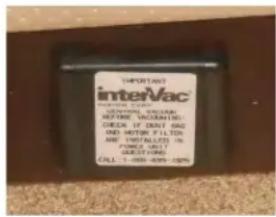 THYPORTAG interVac SUPPORTING HOTTER VACQUINUM ORDER IF DENT GAS AND MOTOR FILTER ARE INSTALLED IN FORMER 2017 MOZZLE CABBAGE CALL: 1-800-4000-100%