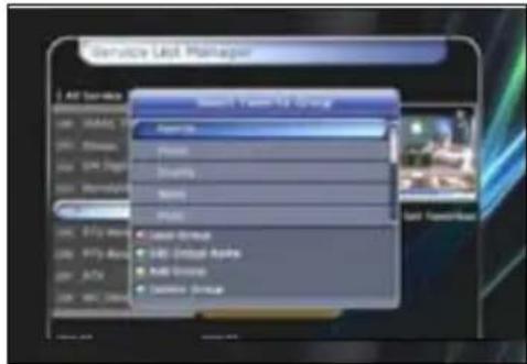 Optibox Gekko HD - Správa zoznamu programov - 5