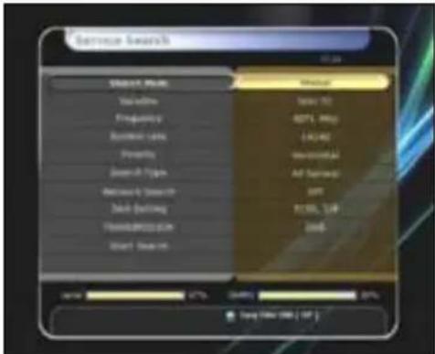 Optibox Gekko HD - Vyhl'adávanie programov - 2
